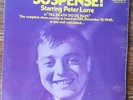 SEALED PETER LORRE & VINCENT PRICE Suspense Horror HALLOWEEN Radiola LP