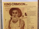 KING CRIMSON orig. SENABULAR rare live Arlington Texas 1974 lp NOT TMOQ