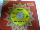 THE FOUR JETS THE SHADOWS Driftin' & Jet Black 1959 CAPITOL Rockabilly PROMO 45