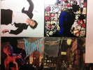 lot:4LPs DAVID BOWIE Ziggy Stardust Lodger Lets Dance Tonight SRV IGGY