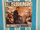 SUBHUMANS Incorrect Thoughts LP RED VINYL *STILL SEALED* CD Presents 1980/1985
