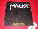 Malice - In the Beginning, ATL781250-1 Vinyl LP 1985, 1. Press