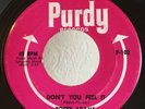 Northern Popcorn Soul 45 Bobby Adams Don't You Feel It on Purdy HEAR