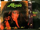POISON Open Up And Say...Ahh  ** orig. US 1st issue 1988 w/ custom inner sleeve