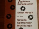 Ernst Mosch Programmheft mit original Autogramm