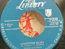 Eddie Cochran Liberty 55144 SUMMERTIME BLUES (ROCKABILLY 45) PLAYS VG++