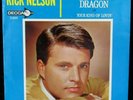 RICK NELSON FIRE BREATHIN' DRAGON RAREST US PICTURE SLEEVE DECCA 31900 STOCK M-