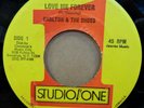 CARLTON & THE SHOES LOVE ME FOREVER / VERSION JAMAICAN STUDIO ONE 7
