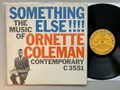 SOMETHING ELSE ORNETTE COLEMAN CONTEMPORARY C 3551 MONO LP