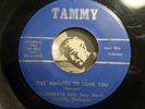 Monorays-Five Minutes To Love You / My Guardian Angel Tammy 1005 VG 1st Press