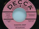 THE  MUNSTERS  ( MUNSTER CREEP B/W MAKE IT GO AWAY )               PROMO COPY