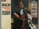 Heinrich Schiff Bach Suites for Cello Solo No.1-6 2LP EMI 157-27 0077 3 Digital