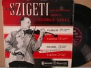 PHILIPS ABL 3058 JOSEPH SZIGETI BACH HANDEL TARTINI VIOLIN CONCERTO/WORKS LP EX-