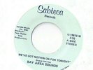 BAY AREA SOUNDS I Was Wrong 45 RECORD RARE MODERN SOUL FUNK Sabteca Records
