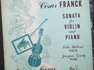 Lola Bobesco, Jacques Genty - Franck - Sonata For Violin And Piano  10