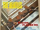 THE BEATLES. RED VINYL. PLEASE PLEASE ME. LP. NEAR MINT CONDITION RECORD. JAPAN