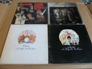 4 QUEEN LPs- NIGHT AT THE OPERA, DAY AT THE RACES, SHEER HEART ATTACK, THE GAME