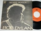 Mega rare Bob Dylan single 45 George Jackson Norway CBS 7688 VG+/VG+