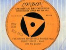 BUDDY GRECO I'VE GROWN ACCUSTOMED TO HER FACE/ON THE STREET 2x 1-SIDED  DEMOS