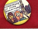 *Genuine* SEX PISTOLS 70s Holidays In The Sun BUTTON / BADGE Punk Johnny Rotten