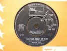 MARVIN GAYE TAKE THIS HEART OF MINE/NEED YOUR LOVIN'(want you back) EX++