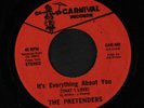 PRETENDERS: It's Everything About You / I Call It Love 45 (some noise, uplifti