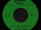 CLIFFORD BINNS: You've Got To Help Me / Take It From Me 45 (green lbl) Soul