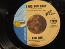 KIKI DEE-I Dig You Baby/Small Town-Rare Audition Copy-1966-World Pacific 45-Orig