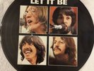 The Beatles Let It Be picture disc LP NR Mint
