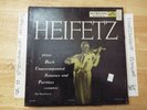 HEIFETZ BACH UNACCOMPANIED SONATAS AND PARTITAS RCA VICTOR 3x LP BOX SET LM-6105
