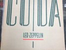 Led Zeppelin Coda Original Vinyl Record LP G-465