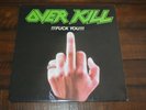 OVERKILL - Fuck You  Original TRUTONE press vinyl record LP MEGAFORCE NM M-