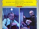 RARE CLASSIC 2 LP FOURNIER SZELL DVORAK CELLO DGG RED STEREO SLPM 138755 TULIPS