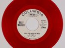 BILLY WALKER: Cross Brazos At Waco US Columbia 4-43120 Red Wax Country Promo 45