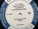J.R.R. Tolkien read and sings THE LORD OF THE RINGS Lp Record Caedmon TC 1477