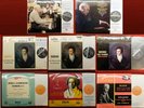 8 X WILHELM BACKAUS LPS. SXL 6322, 2178 ETC. 5 X STEREO. BRAHMS & BEETHOVEN.