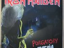 IRON MAIDEN - PURGATORY WARPIG - 1981 - RED VINYL - HEUTE & EINMALIG  + POSTER