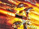 JUDAS PRIEST Firepower FULLY SIGNED Vinyl LP Rob Halford Andy Sneap +3 AUTOGRAPH