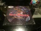 Iron Maiden Piece Of Mind LP Record Picture Disc Capitol Original 1983 EX Vinyl