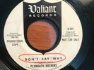 Garage 45 Plymouth Rockers - Don't Say Why HEAR  Valiant