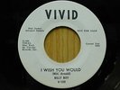 Billy Boy promo 45 I Wish You Would bw Prisoners Plea on Vivid blues dj copy