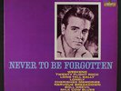 EDDIE COCHRAN: Never To Be Forgotten LP (Mono, black/rainbow label, light stain