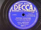 Louis Armstrong/Jeepers Creepers-What Is This Thing Called Swing/Decca 2267/E-