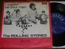 The ROLLING STONES I Wanna Be Your Man Danish PS Picture Sleeve RARE 45 vinyl