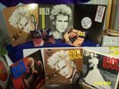 BILLY IDOL 7 LP, EP w WHIPLASH SMILE (2 copies), REBEL YELL, DON'T STOP +2 45's