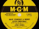 JONI JAMES: Have Yourself a Merry Little Christmas MGM 12091 Pop 78 E HEAR