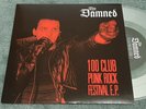 THE DAMNED 100 Club Punk Rock Festival E.P. Ltd Edition CLEAR VINYL New Rose 7