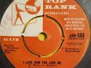 THE PARIS SISTERS - I LOVE HOW YOU LOVE ME - RARE UK TOP RANK Label 7