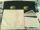 BEATLES WHITE ALBUM SUPER ORIGINAL UK TOP OPEN MONO POSTERS PICS & SPACER 1A