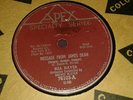 BILL HAYES: MESSAGE FROM JAMES DEAN (DANGER, DANGER, DANGER)   Can.78.rpm (1956)